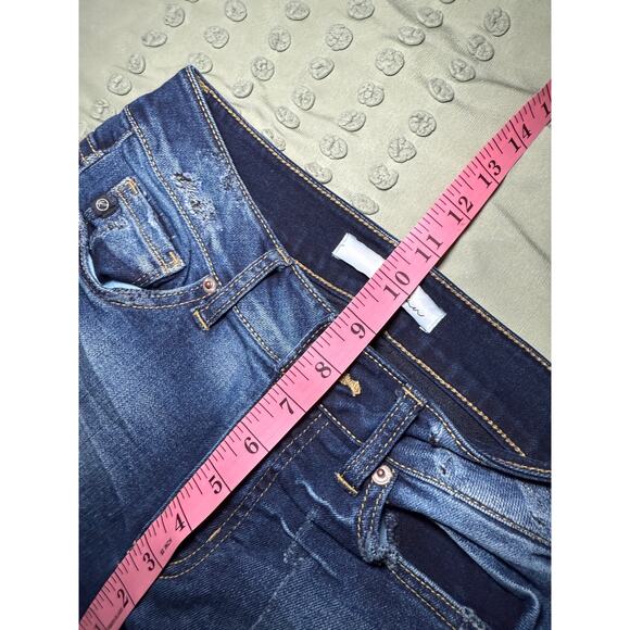Kancan dark wash skinny jeans womens 25 normcore casual urban streetwear classic - Picture 6 of 8